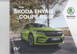 Enyaq Coupé RS iV brochure, 36 pages, Swedish language, 03/2022