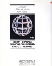 All model program USA, 8 pages, English language, 8/1980, #007