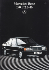 190E 2.3-16 brochure,  28 pages, 06/1986, German language