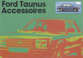 Taunus accessories brochure, 12 pages, 9/1979, Dutch language