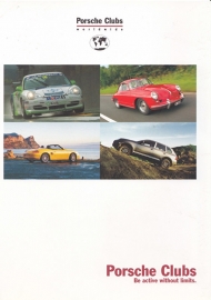 Porsche Clubs brochure, 16 pages, WVK 809 420 04, 02/2004, English