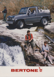 Bertone Freeclimber 4x4, press photo, Italy, 1990