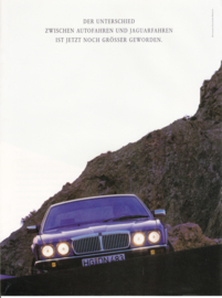 Sedan 4.0 brochure, 4 pages, about 1990, German language