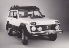 Lada Niva 4x4 Dakar, press photo, Belgium, 1988