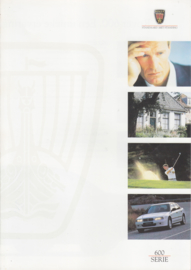 600 Sedan brochure, 6 pages, A4-size, 2/1997, Dutch language