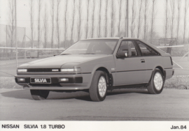 Nissan Silvia 1.8 Turbo, press photo, Belgium, 01/1984