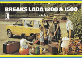 1200/1500 Breaks brochure, 8 pages, about 1978, Dutch language (Belgium)