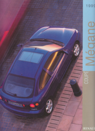 Mégane Coupé brochure, 40 pages, 1999, Swedish language