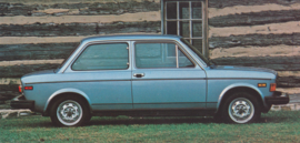 128 Custom 2-door Sedan, US-issued postcard, size 20,7 x 10 cm, 1977