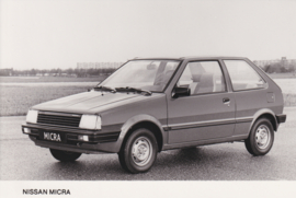 Nissan Micra, press photo, Dutch, 02/1983