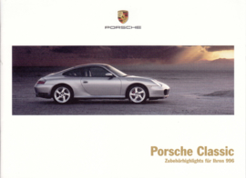 Classic 996 accessories brochure, 16 pages, 07/17, German