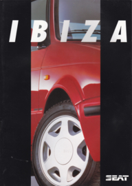 Ibiza brochure + separate colours sheet, 26 + 2 pages, Dutch language, about 1992