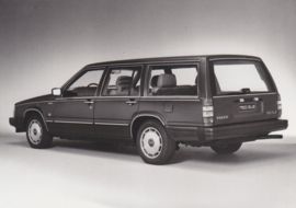 Volvo 760 GLE Stationcar, press photo, Dutch, 1985