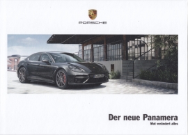 Panamera new model brochure, 144 pages, 06/2016, hard covers, German