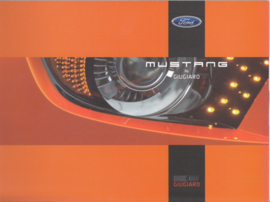 Ford Mustang concept by Giugiaro & Vredestein tyres brochure, 12 large pages, about 2006, English language