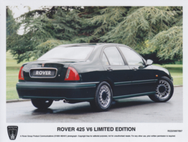 Rover 425 V6 Limited Edition Saloon, press photo, UK, 09/1997, # 897