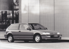 Honda Civic Hatchback, press photo, Belgium, 1/1990