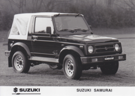 Suzuki Samurai Cabrio, press photo, Belgium, 1/1992