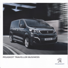 Traveller Business Van brochure, 4 pages, Dutch language, 02/2016