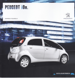 iOn electric car brochure, 12 pages, German language, 06/2016