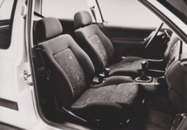 Volkswagen Golf III interior - press photo - Belgium - 01/1992