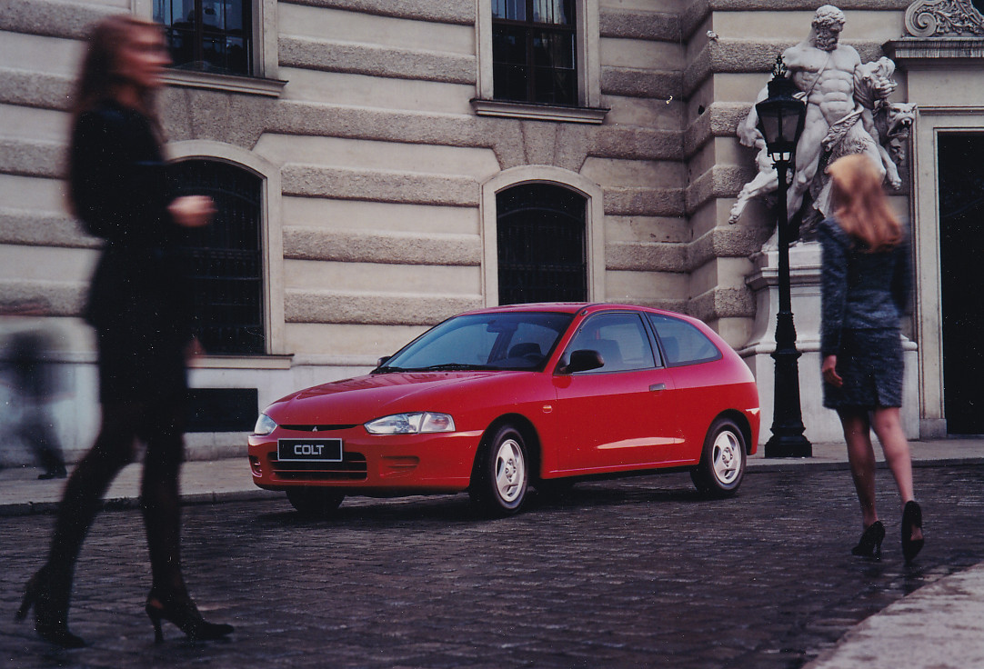 Mitsubishi Colt, press photo, Belgium, 1996