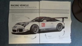 911 Carrera Cup Germany, 20 large pages, newspaper, 2016, English language