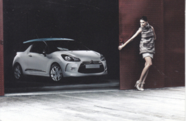 DS 3 postcard,  A6-size, about 2015, no text on reverse, just logo
