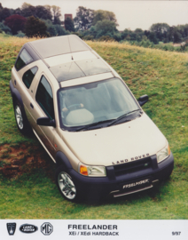 Land Rover Freelander hardback, press photo, Germany, 9/1997