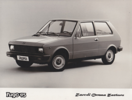 Yugo 45, press photo, Belgium, c1984