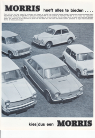 Program all model brochure, 8 pages, A4-size, about 1967, Dutch language