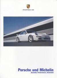 Michelin tyres for Porsche brochure, 28 pages, 12/2006, German language