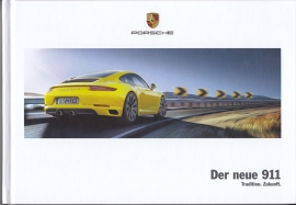 911 Carrera new model (991 II) brochure, 160 pages, 10/2015, hard covers, German