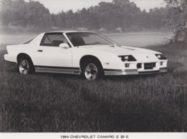 Chevrolet Camaro Z 28 E - press photo - USA - 1984