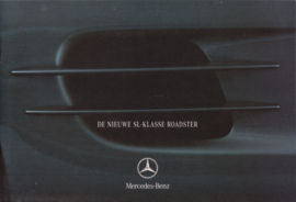 SL Roadster brochure. 18 pages, 08/2001, Dutch language