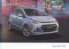 i10 4-Door Hatchback brochure, 12 pages, 11/2013, Dutch language