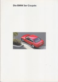 3-Series Coupé brochure, 34 pages, A4-size, 2/1993, German language