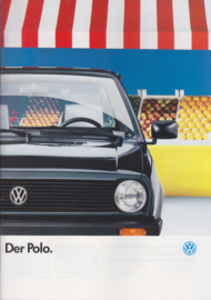 Polo brochure, A4-size, 40 pages, German language, 08/87