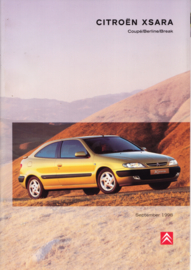 Xsara brochure, 42 pages, 09/1998, Dutch language