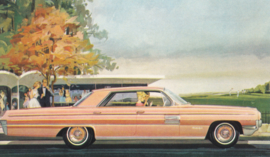 Ninety-Eight Holiday Sports Sedan, US postcard, standard size, 1962