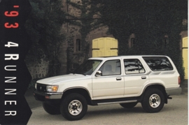 4Runner, US postcard, 1993, # 31043-93