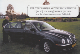 Exclusive Drive Car rental, foldcard, DIN A6-postcard, Dutch, undated