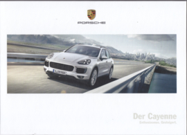 Cayenne brochure, 166 pages, 03/2017, hard covers, German