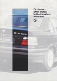 318 tds Sedan brochure, 12 pages, A4-size, 2/1994, Dutch language