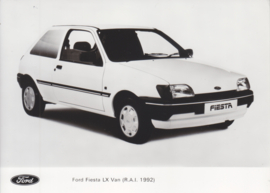Ford Fiesta LX Van, press photo, Netherlands, 1992