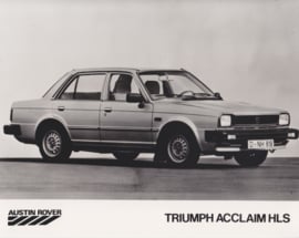 Triumph Acclaim HLS Saloon, press photo, German, 1984