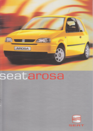 Arosa brochure, 8 pages, Dutch language, about 1999