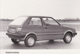 Nissan Micra, press photo, Dutch, 02/1983