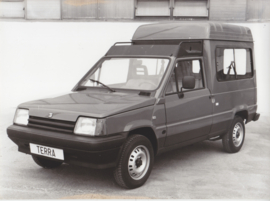 Seat Terra high roof, press photo, Belgium, 1/1990