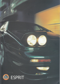 Esprit V8-GT/V8-SE sportscar, 6 pages, DIN A4-size, factory-issued, 1999, 4 languages (E/G/F/I)